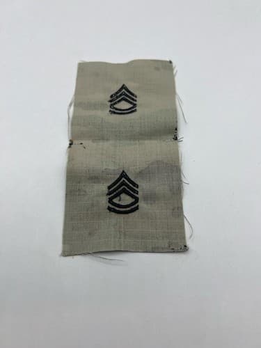US Army SFC E-7 Rank Patch Pair OCP Multicam Sew-On – Free Shipping - Thumbnail 4