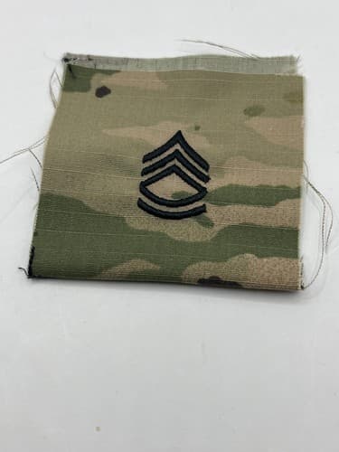 US Army SFC E-7 Rank Patch Pair OCP Multicam Sew-On – Free Shipping - Thumbnail 3