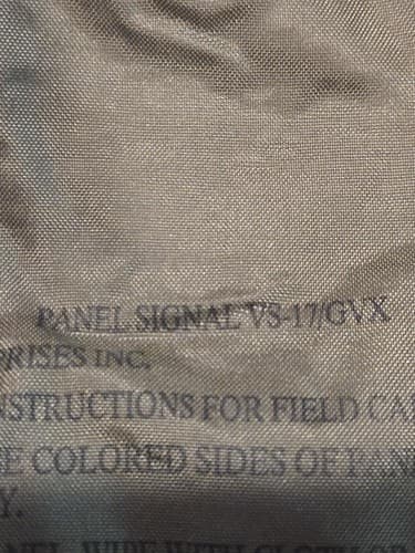 US Army Signal Corps Panel Signal VS-17/GVX #L8l - Thumbnail 3