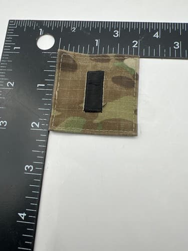 3pc US Army 1st Lieutenant OCP Multicam Rank Flag & U.S. Army Patch Set - Thumbnail 4