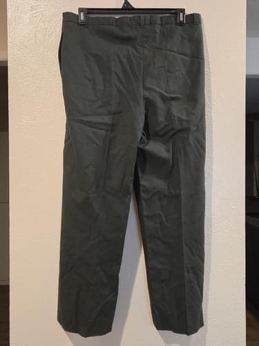 ASU Women's Slack Classic Design Green 489 Pants #K99k - Thumbnail 2