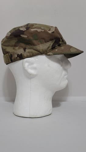 US Army OCP Camouflage Patrol Cap Size: (7 3/8) #69m - Thumbnail 2