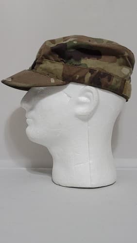 US Army OCP Camouflage Patrol Cap Size: (7 3/8) #69m - Thumbnail 4