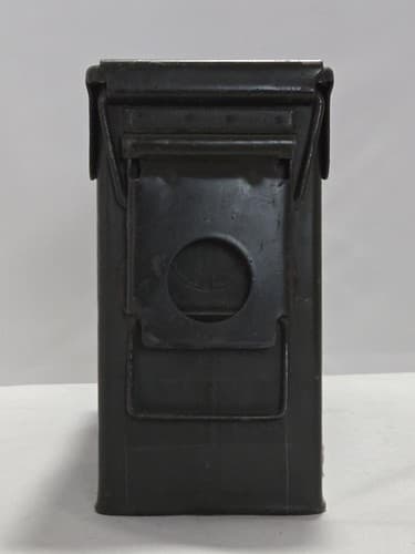 30 Cal Military Style Metal Ammo Can Olive Drab Steel Storage Box Unmarked #M67m - Thumbnail 2