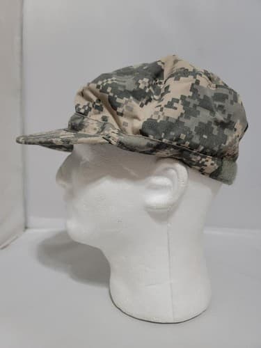 US Army Patrol Cap ACU Digital Camouflage Size: (7 5/8) #70q - Thumbnail 4