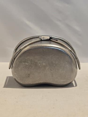 1-Quart Metal Canteen Cup W/Butterfly Wire Handle #L6l - Thumbnail 4