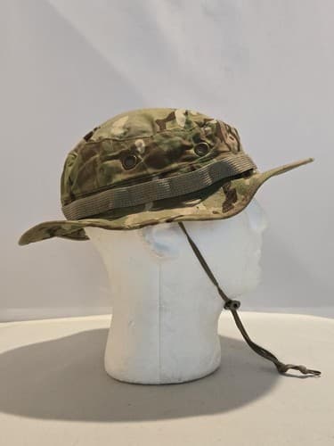 OCP Multicam Boonie Hat Size: (7 3/8) NSN:8415-01-579-9210 #K95k - Thumbnail 2