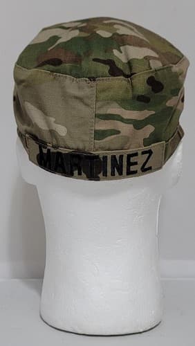 US Army OCP Camouflage Patrol Cap Size: (7) #73m - Thumbnail 3