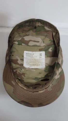 US Army OCP Camouflage Patrol Cap Size: (7 3/8) #69m - Thumbnail 6
