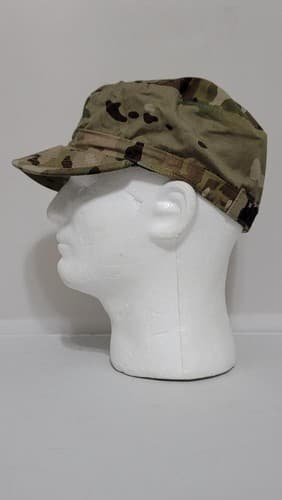 US Army OCP Camouflage Patrol Cap Size: (7) #73m - Thumbnail 4
