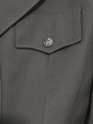 ASU Coat Service Jacket Dress Army Green Size: (10/T) NSN:8410-01-683-2001 #M12m - Thumbnail 5