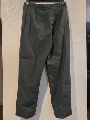 ASU Slack Classic Design Green 489 Pants Size: (16/MT) NSN:8410-01-415-7014 #L1l - Thumbnail 2