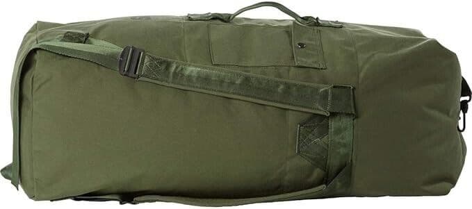 OD Green Nylon Sea Duffel Bag Military Gear Carry Bag Utility Storage #M18m - Thumbnail 2