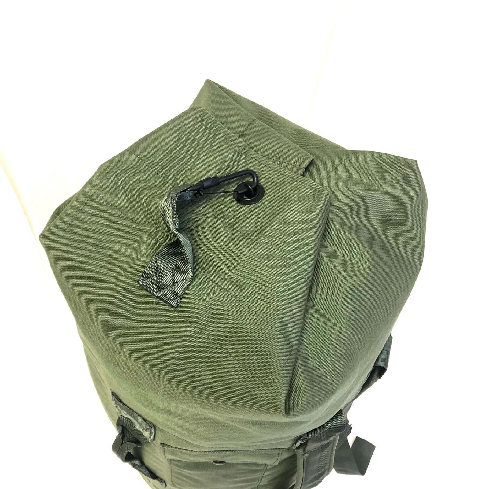 OD Green Nylon Sea Duffel Bag Military Gear Carry Bag Utility Storage #M18m - Thumbnail 3