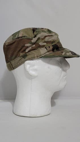 US Army OCP Camouflage Patrol Cap 7 1/8 #16z - Thumbnail 2