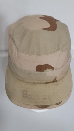 US Army DCU Hot Weather Camouflage Patrol Cap Size: (6 3/4) #70m - Thumbnail 5