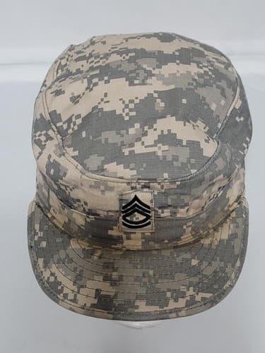 US Army Patrol Cap ACU Digital Camouflage Size: (7 1/8) #99x - Thumbnail 5