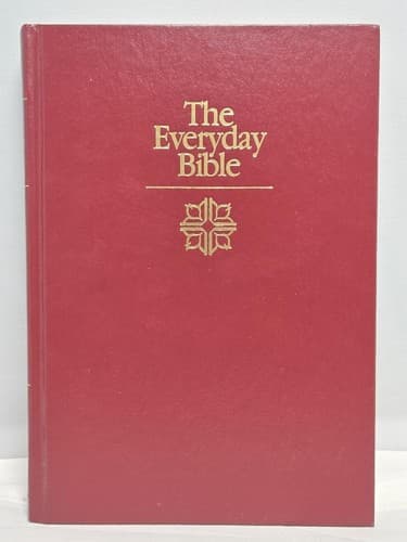 The Everyday Bible New Century Version NCV Dictionary Concordance Hardcover 1989