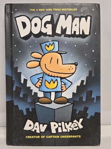 Dav Pilkey Book Lot: 2 Dog Man Hardcovers & 2 Captain Underpants Collection DC64 - Thumbnail 2
