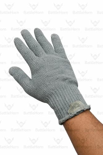 USGI Cold Weather Glove Inserts Medium OD Green Wool Liner NSN 8415-01-527-4664