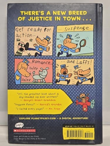 Dav Pilkey Book Lot: 2 Dog Man Hardcovers & 2 Captain Underpants Collection DC64 - Thumbnail 3