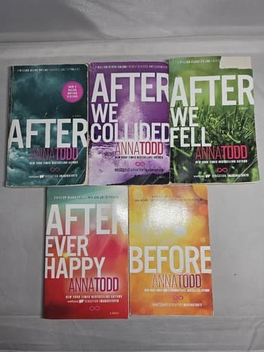 Anna Todd After Series Complete Set + Before 6 Books Paperback Romance Lot #DC64