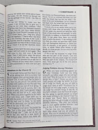 The Everyday Bible New Century Version NCV Dictionary Concordance Hardcover 1989 - Thumbnail 6