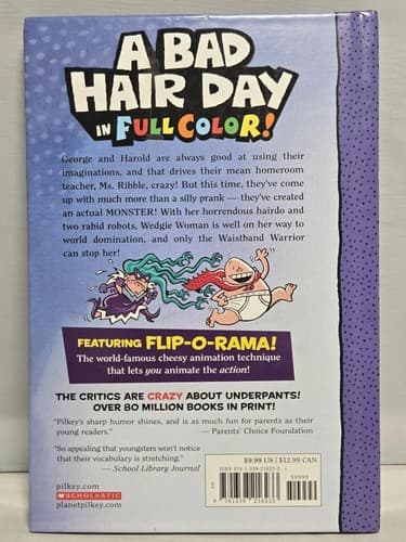 Dav Pilkey Book Lot: 2 Dog Man Hardcovers & 2 Captain Underpants Collection DC64 - Thumbnail 18