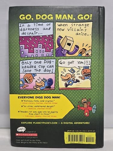 Dav Pilkey Book Lot: 2 Dog Man Hardcovers & 2 Captain Underpants Collection DC64 - Thumbnail 8