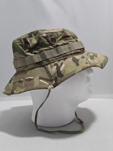USGI Multicam OEF-CP Boonie Hat Sun Hot Weather Type VI Size 7 1/2 OCP #H11h - Thumbnail 3