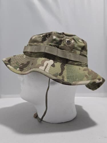 USGI Multicam OEF-CP Boonie Hat Sun Hot Weather Type VI Size 7 1/2 OCP #H11h - Thumbnail 5