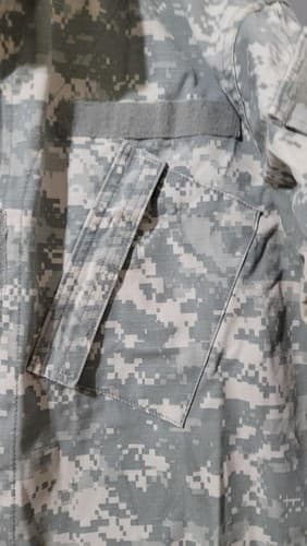 US Army ACU Digital Camo Jacket Medium Regular UCP Field Coat Combat Uniform Top - Thumbnail 4