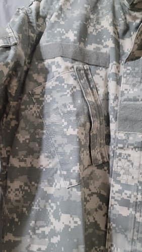 US Army ACU Digital Camo Jacket Medium Regular UCP Field Coat Combat Uniform Top - Thumbnail 3