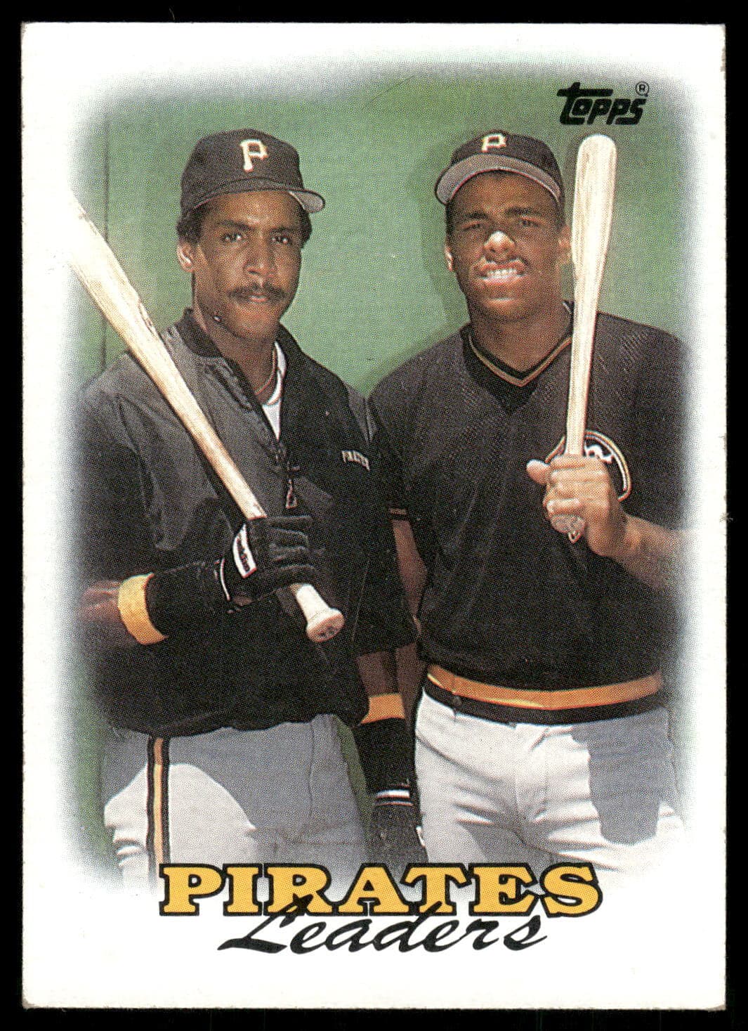 1988 Topps #231 Pirates Leaders Pittsburgh Pirates Baseball Card