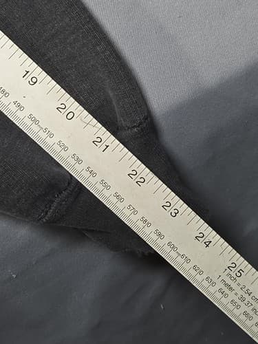 Steve & Barry's Men's Black Pullover Hoodie Long Sleeve Size Medium #S89s - Thumbnail 6