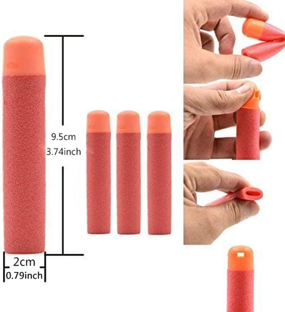 Nerf N-Strike Mega Dart Refill 10 Pack Official Foam Darts New Sealed #O14o - Thumbnail 3