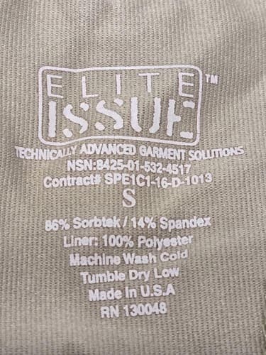 Small - Elite Issue Desert Tan Tactical Bra NSN:8425-01-532-4517 #I6i - Thumbnail 3