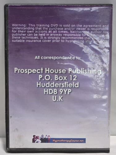 The Secrets of Hypnotherapy & Complete Mind Therapy DVD Jonathan Royle#O16o - Thumbnail 3