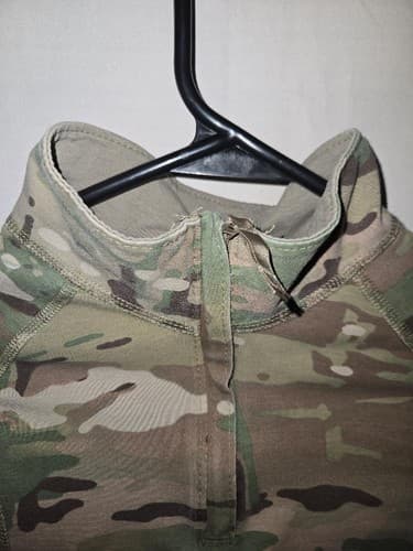 US Army Combat Shirt Type II Small Multicam OCP ACS 1/4 Zip 8415-01-617-7131 VGC - Thumbnail 5
