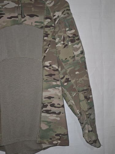 US Army Combat Shirt Type II Small Multicam OCP ACS 1/4 Zip 8415-01-617-7131 VGC - Thumbnail 3