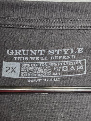Grunt Style Men's Size 2XL Black Husband Definition Graphic T-Shirt #S52t - Thumbnail 7