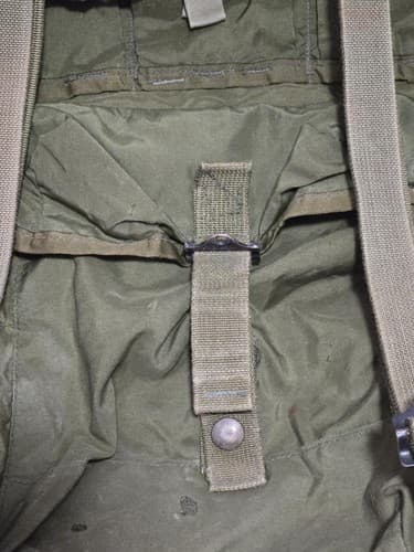 USGI Large Field Pack Combat Nylon Rucksack ALICE LC-1 NSN 8465-01-019-9103 OD - Thumbnail 5