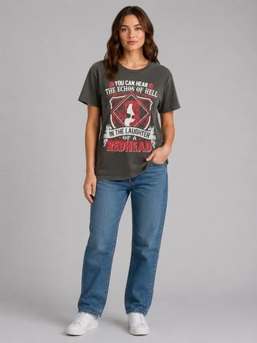 Lot of 3 Men's & Ladies Graphic T-Shirts Mixed Brands Sizes L, XL, Ladies XL R52 - Thumbnail 4