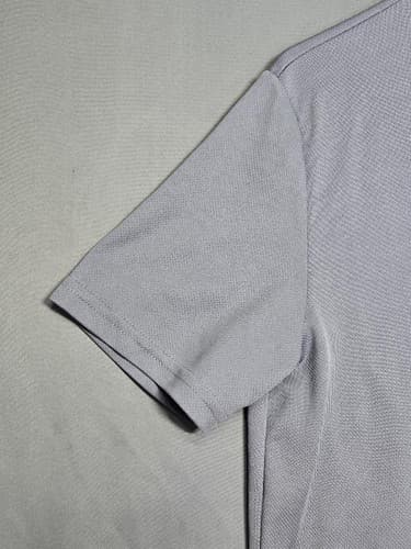 View Sport Men's Gray Graphic T-Shirt Size Medium Short Sleeve Fitness Gym #S73t - Thumbnail 3