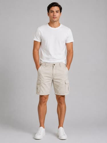 Lot of 3 Men's Casual & Cargo Shorts Mixed Brands Size 38 #S25d - Thumbnail 2