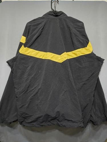 US Army APFU Fitness Training Jacket Black & Gold Men's Size XL Regular XLR R31s - Thumbnail 6