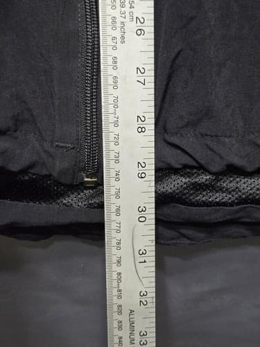 US Army APFU Fitness Training Jacket Black & Gold Men's Size XL Regular XLR R31s - Thumbnail 10