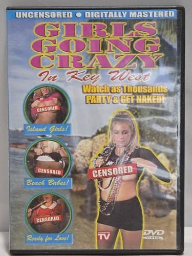 Girls Going Crazy in Key West DVD Uncensored Adult Party Nightlife#O17o
