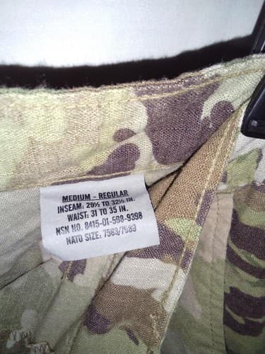 US Army Scorpion W2 OCP FRACU Pants Trousers Medium Regular 8415-01-598-9398 NWT - Thumbnail 5