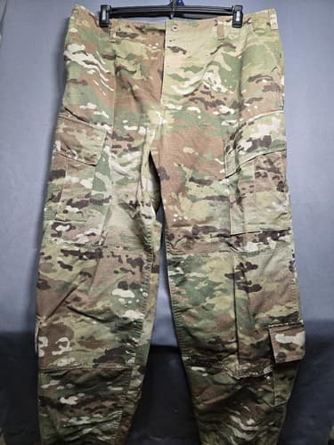 US Military Issue OCP Camouflage Uniform Trousers Pants Medium Regular GI #T41d - Thumbnail 2